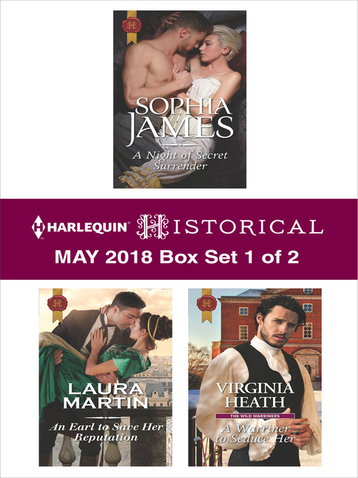 Title details for Harlequin Historical May 2018--Box Set 1 of 2 by Sophia James - Wait list